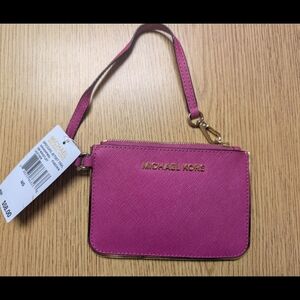Michael Kors Pink Wristlet